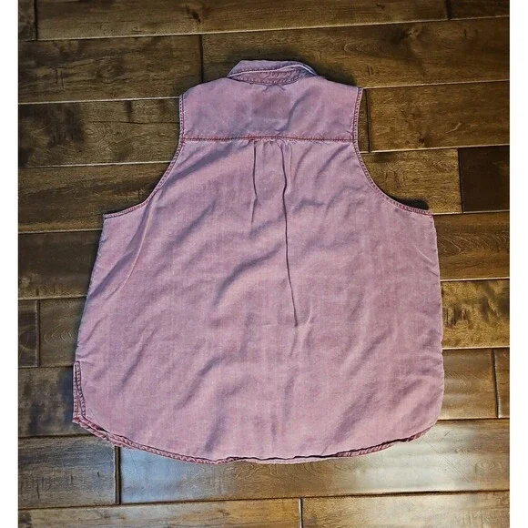 Express button up tank top size XL - Picture 10 of 11